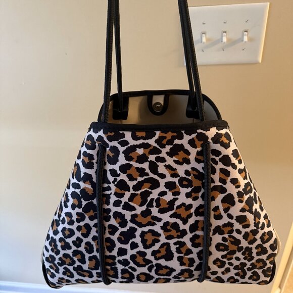 Southeast Swimwear Handbags - Large Multipurpose Beach Bag Neoprene Tote Bag Witg Pouch